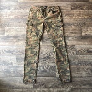 STS Blue Camo Cargo Skinnies